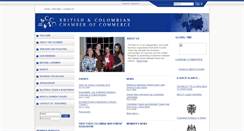 Desktop Screenshot of britishandcolombianchamber.com